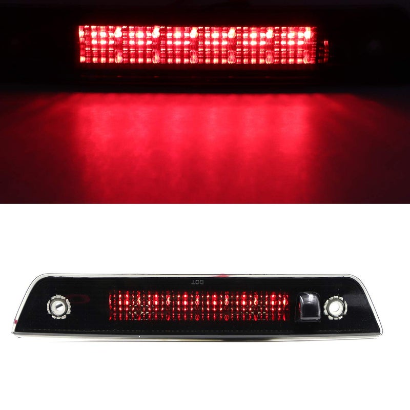 Tresound For 2005-2010 Jeep Grand Cherokee 3rd Third Brake Light Center High Mount Lamp Stop Light (Smoke - Image 1